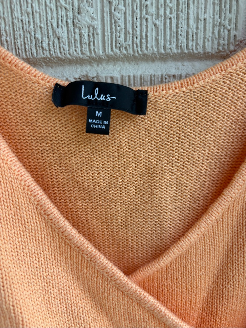 Lulus Peach Knit Tie Shoulder Tank Top
Women’s Size Medium | Like New - Picture 3 of 7